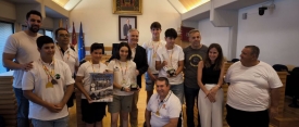 El Ayuntamiento de Ciudad Real recibe a los campeones nacionales de la Escuela de Pesca