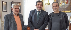 El alcalde de Fontanarejo se reúne con el presidente de la Diputación para presentarle los cambios que plantea para su municipio