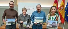 Presentadas en la Diputación cuatro guías interpretativas para acercar el patrimonio volcánico del Campo de Calatrava a la ciudadanía