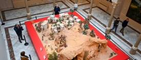 Más de 36.600 personas han visitado el belén monumental de la Diputación, que ha permitido abrir a la ciudadanía el Palacio Provincial