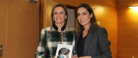 Ángela Banzas cierra la Semana del Libro de Valdepeñas