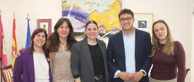 Blanca Fernández destaca la labor de entidades como Lantana para "construir una sociedad más justa e inclusiva" y garantizar servicios sociales en el medio rural