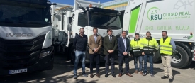 El Consorcio RSU Ciudad Real incorpora tres nuevos camiones de recogida y más de 2.000 contenedores