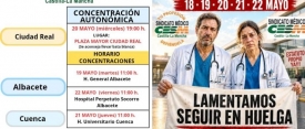Hoy arranca en Castilla-La Mancha la cuarta semana de Huelga Nacional Médica y Facultativa