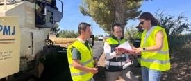 El Ayuntamiento de Herencia inicia un nuevo plan de bacheo y asfaltado en distintos puntos del municipio para reforzar la seguridad vial