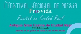 El antiguo Gran Casino de Ciudad Real acogerá el recital del I Festival Nacional de Poesía