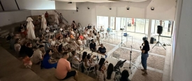 Los jóvenes de Villanueva de los Infantes fomentan la divulgación científica con la I Semana de Ciencia "al fresco"